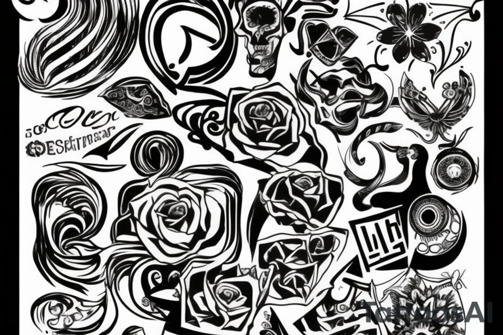 Лотос tattoo idea
