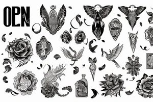 Open door tattoo idea