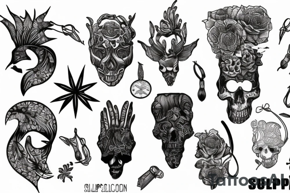 sculp tattoo idea