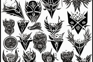 Veles tattoo idea