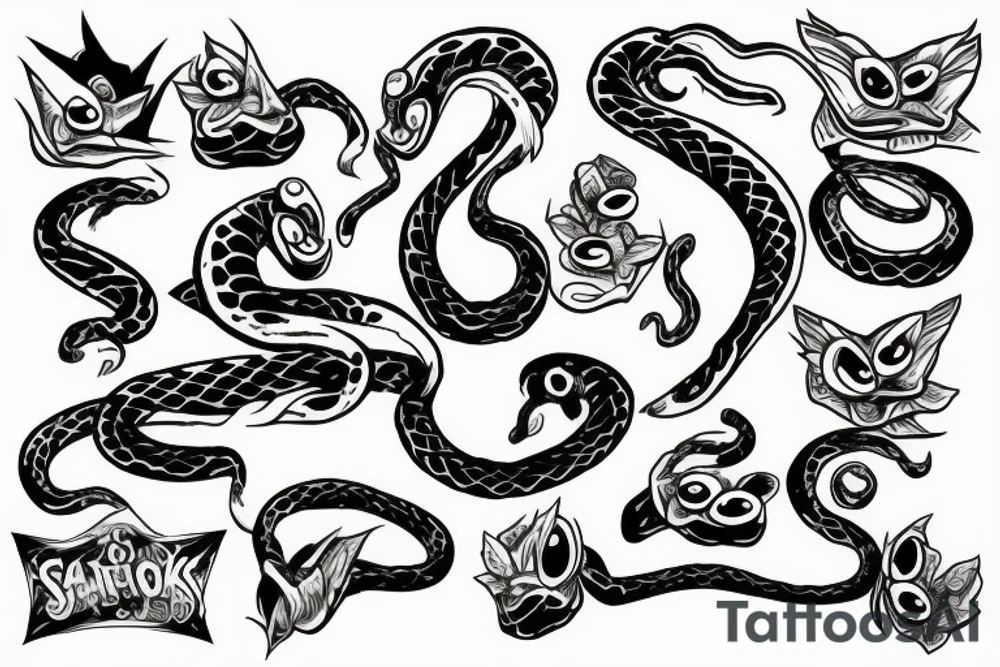 Snake tattoo idea
