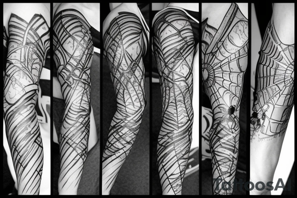 Spider tattoo idea