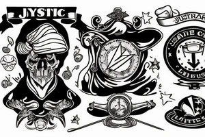 Justice tattoo idea