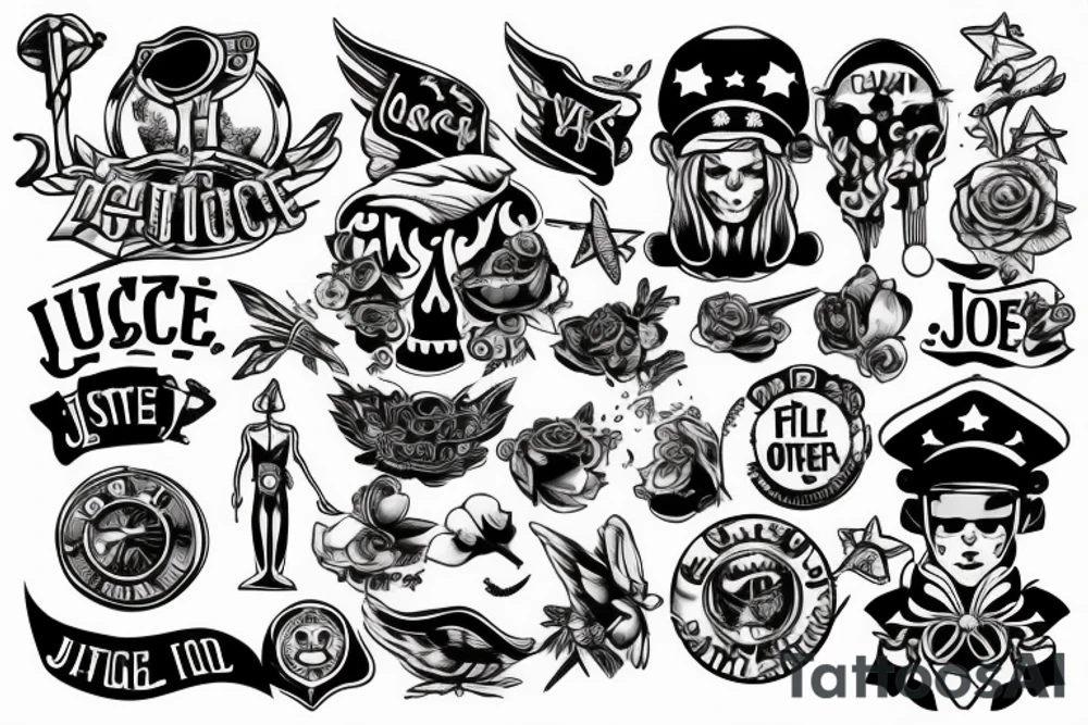 Justice tattoo idea