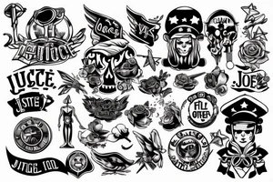 Justice tattoo idea