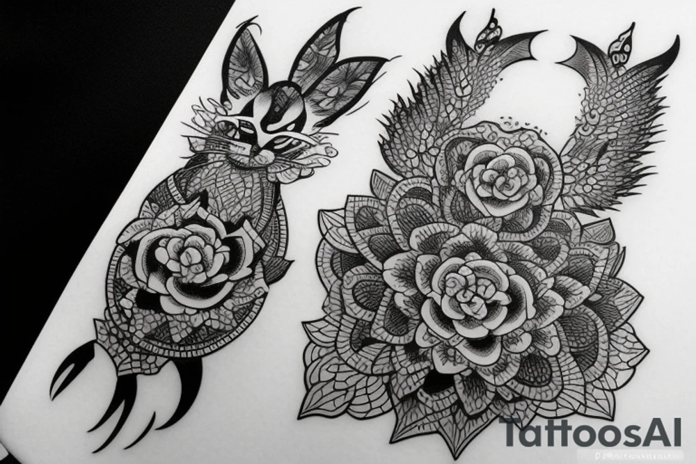 Космос tattoo idea