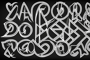 Name in infinity sign tattoo idea