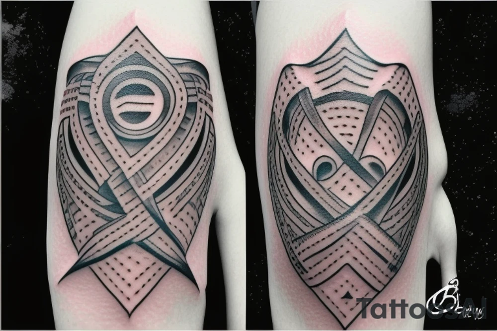 infinity logo tattoo idea