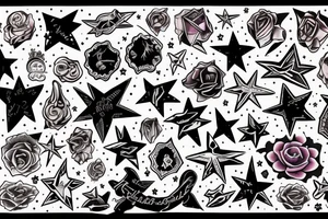 So much for star dust tattoo idea