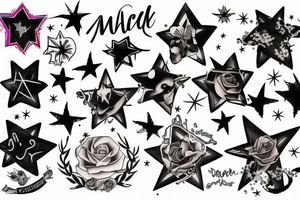 So much for star dust tattoo idea