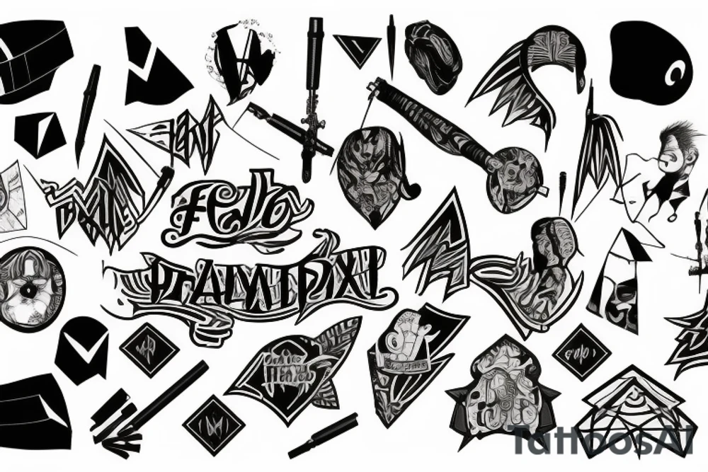Fall out boy tattoo idea