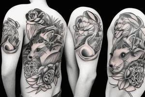 lovly rat tattoo idea