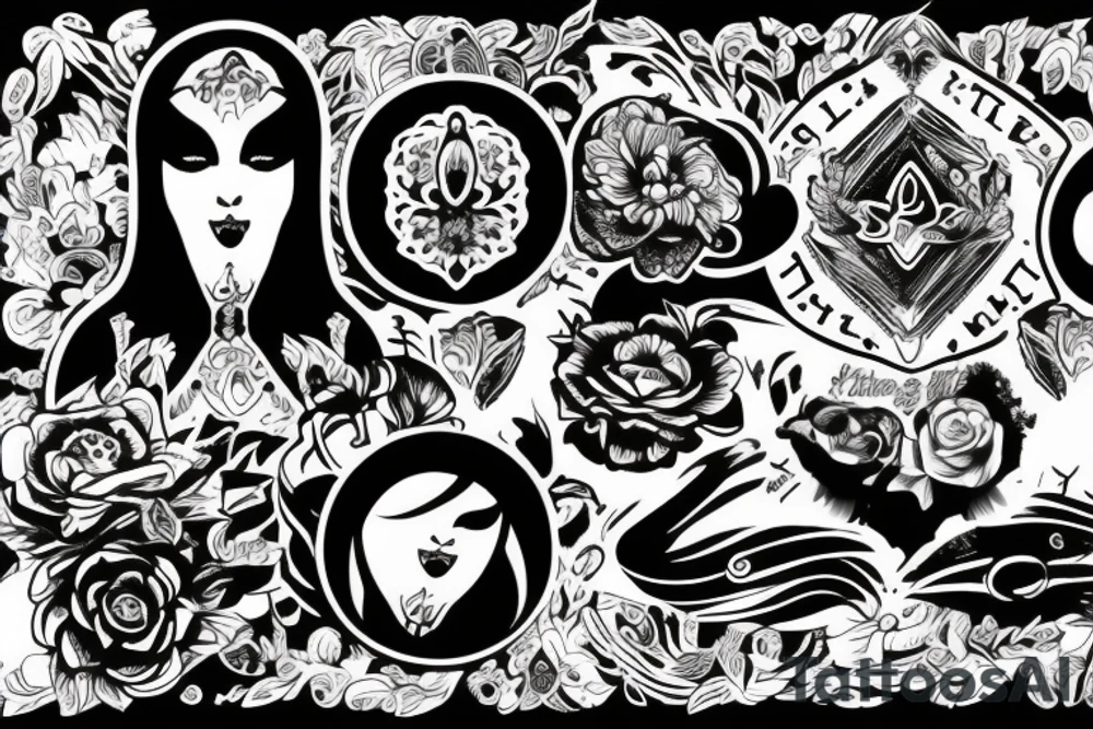 Волк в прыжке tattoo idea