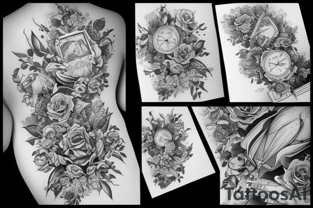 Ветка tattoo idea