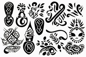 Very small date tattoo '7 de mayo' tattoo idea