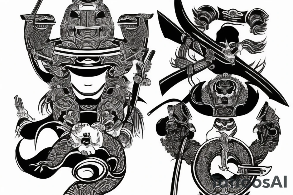 samurai tattoo idea