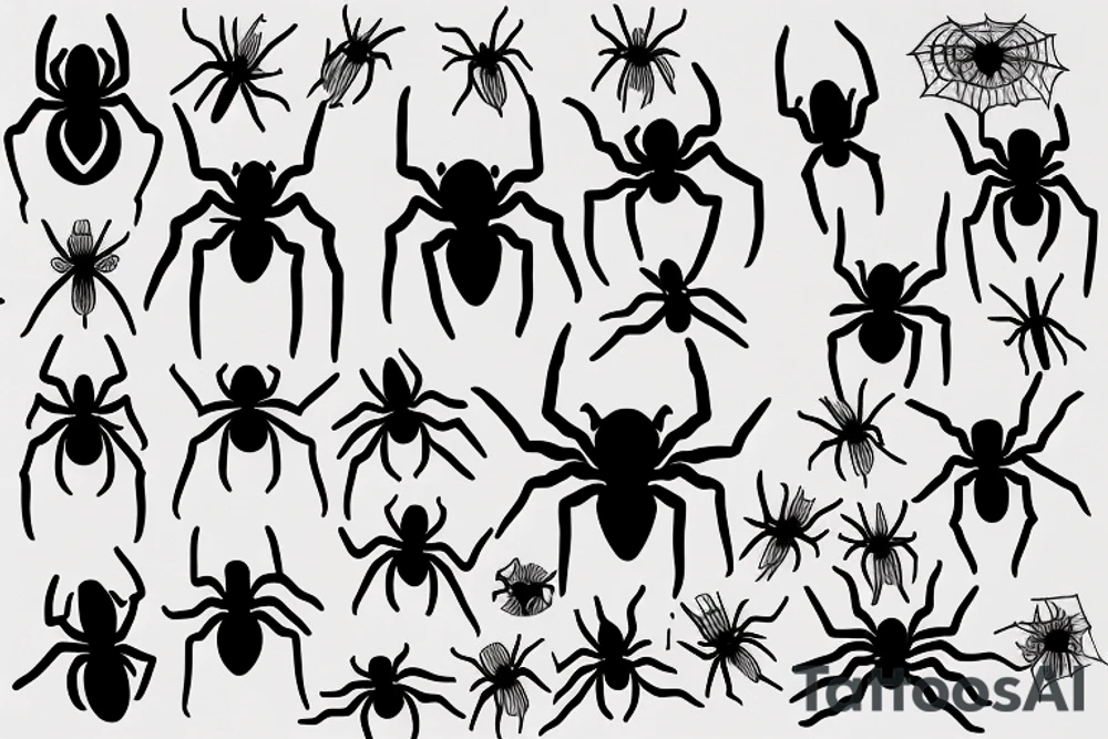 spider tattoo idea