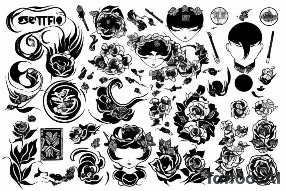 Ветка сакуры tattoo idea