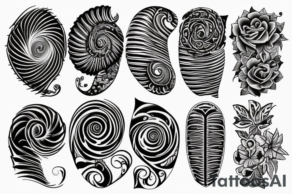 fibonacci number tattoo idea