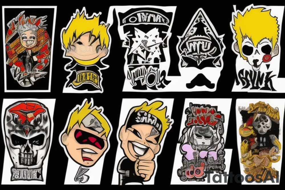 Sum 41 band logo tattoo idea
