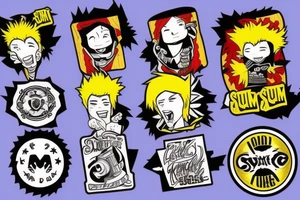 Sum 41 band logo tattoo idea