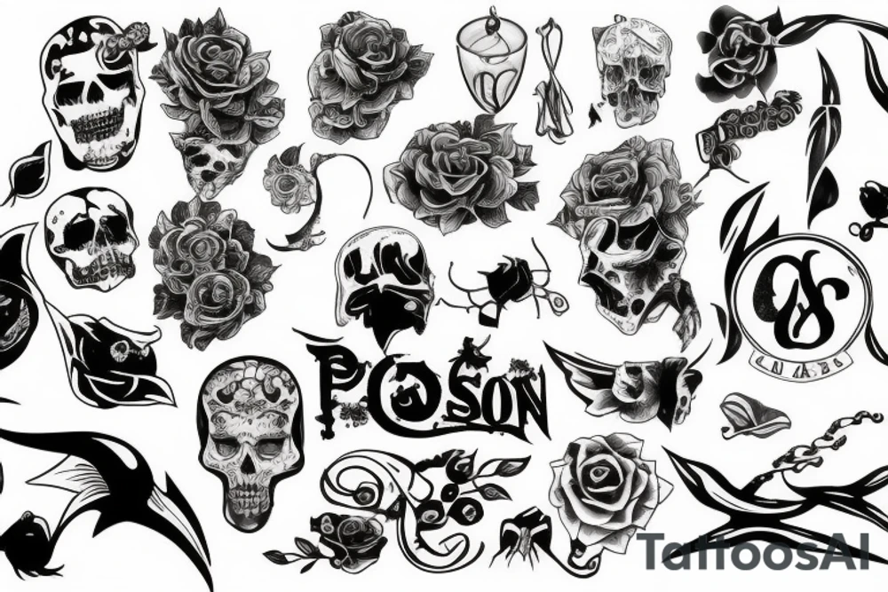 Poison tattoo idea