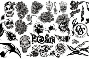 Poison tattoo idea