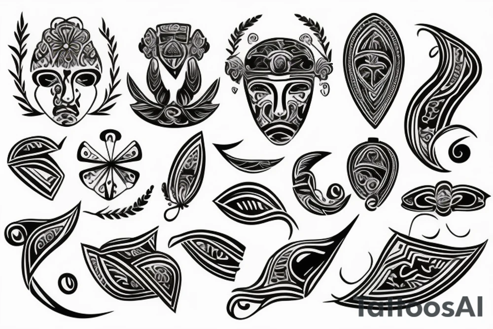 Greek style tattoo idea