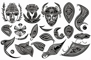 Greek style tattoo idea