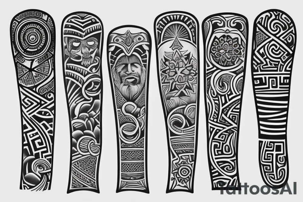 Greek style tattoo idea