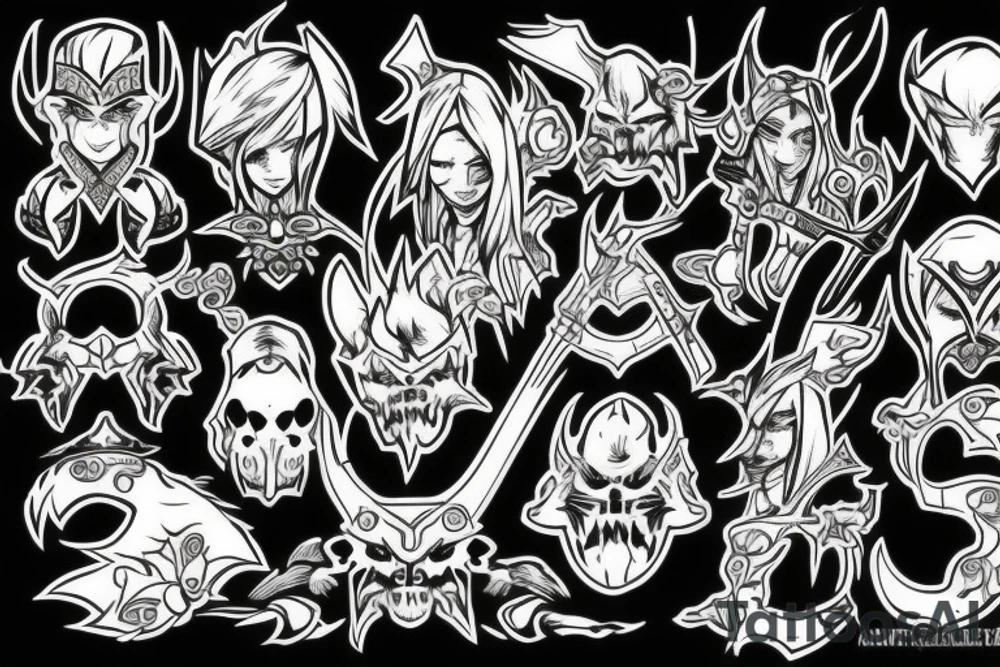 Aliance hunter tattoo idea