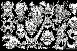 Aliance hunter tattoo idea