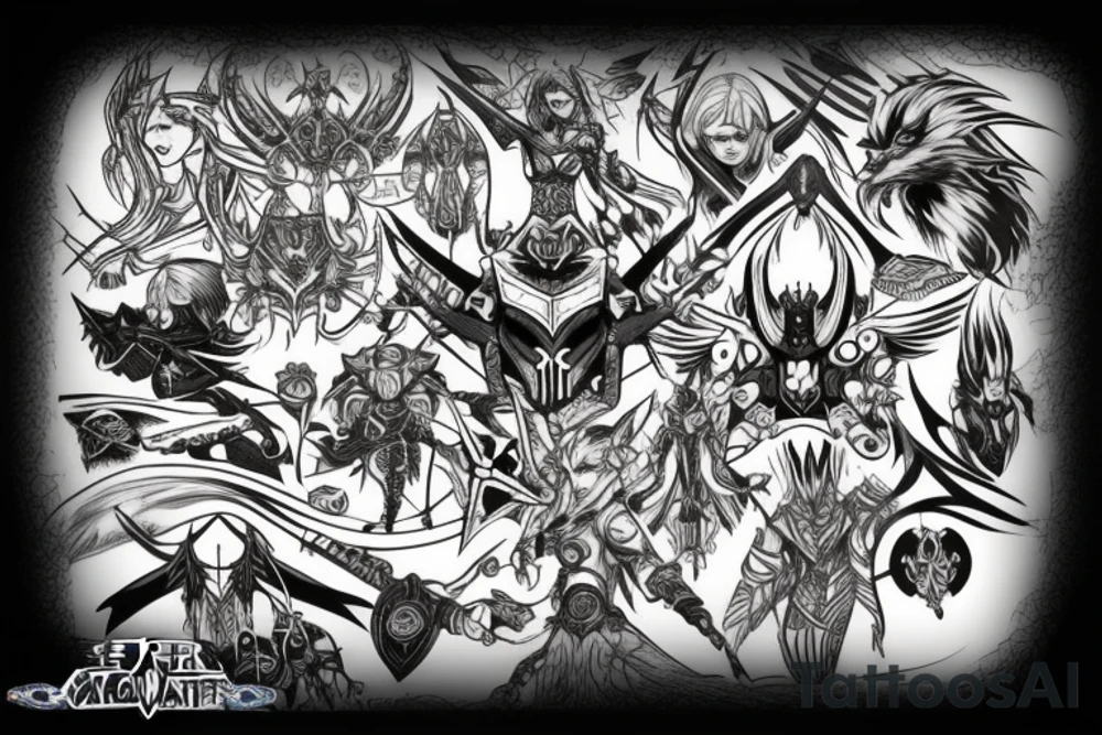 Aliance hunter tattoo idea