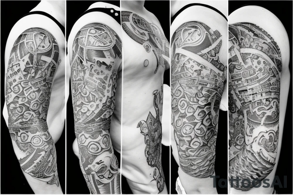 A flash tatoo tô celebrate a friends Group named Lajeje tattoo idea