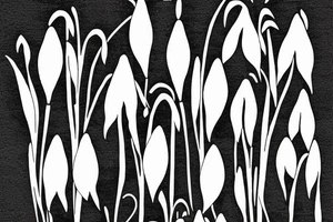 snowdrops tattoo idea