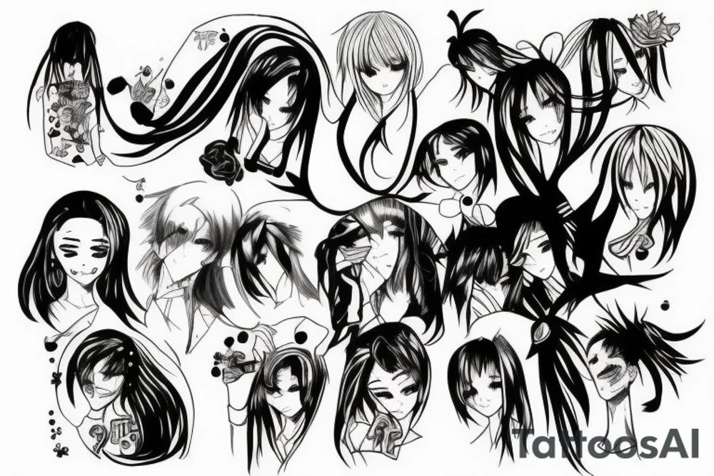 anime tattoo idea