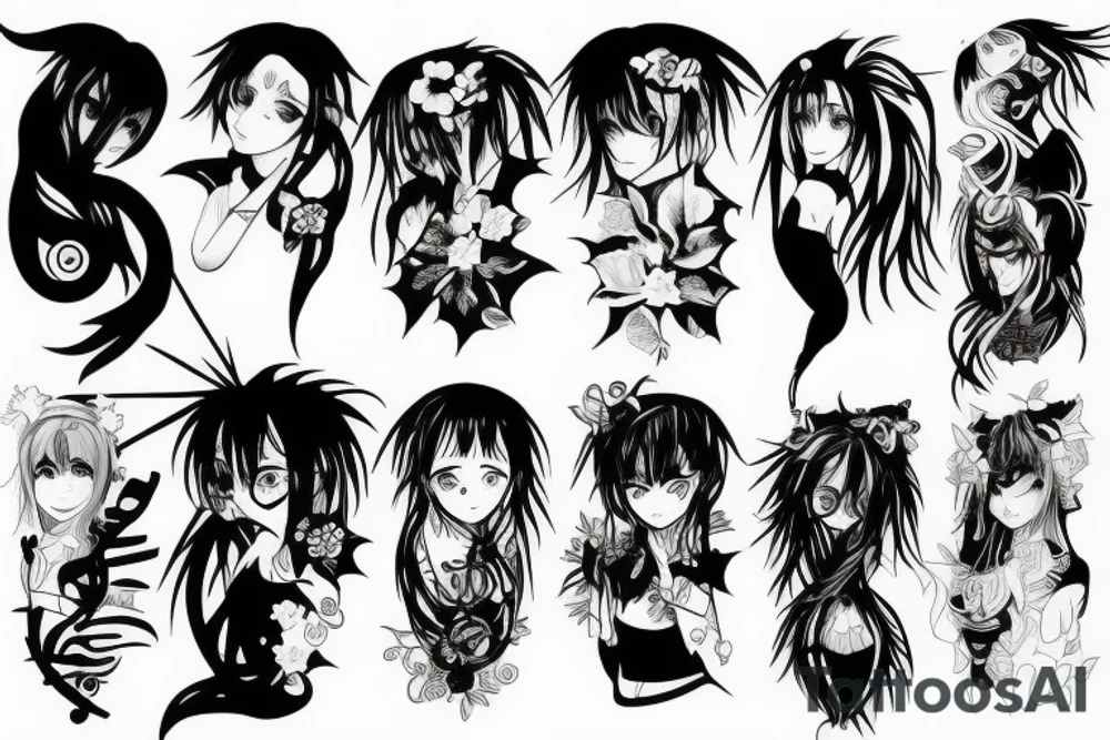 anime tattoo idea