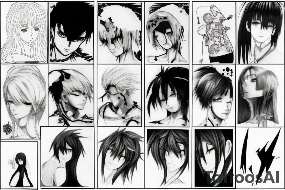 anime tattoo idea