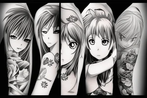 anime tattoo idea