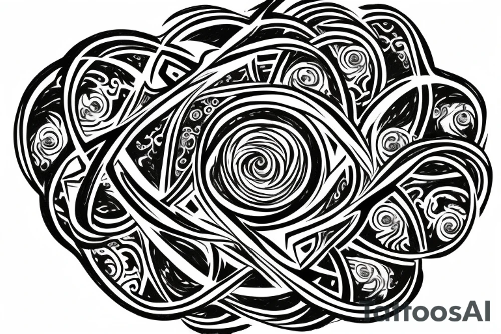 Infinity uroboros tattoo idea