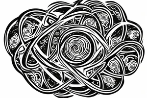Infinity uroboros tattoo idea