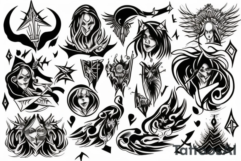 Walpurgis Night tattoo idea