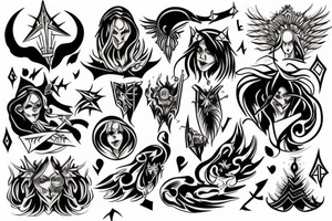 Walpurgis Night tattoo idea