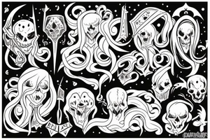 Walpurgis Night tattoo idea
