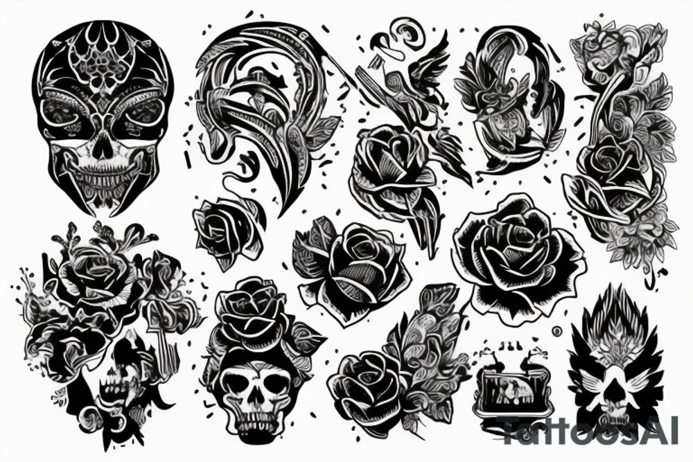Некромантский некромант tattoo idea