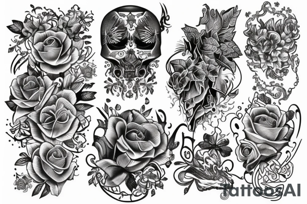 некромант на мотоцикле tattoo idea