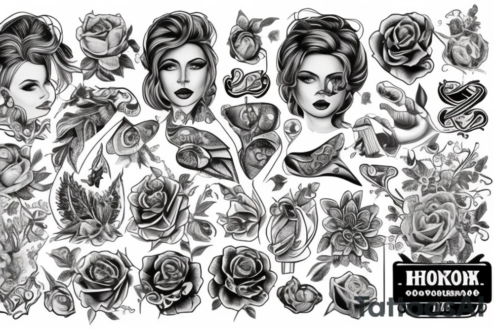 некромант на мотоцикле tattoo idea