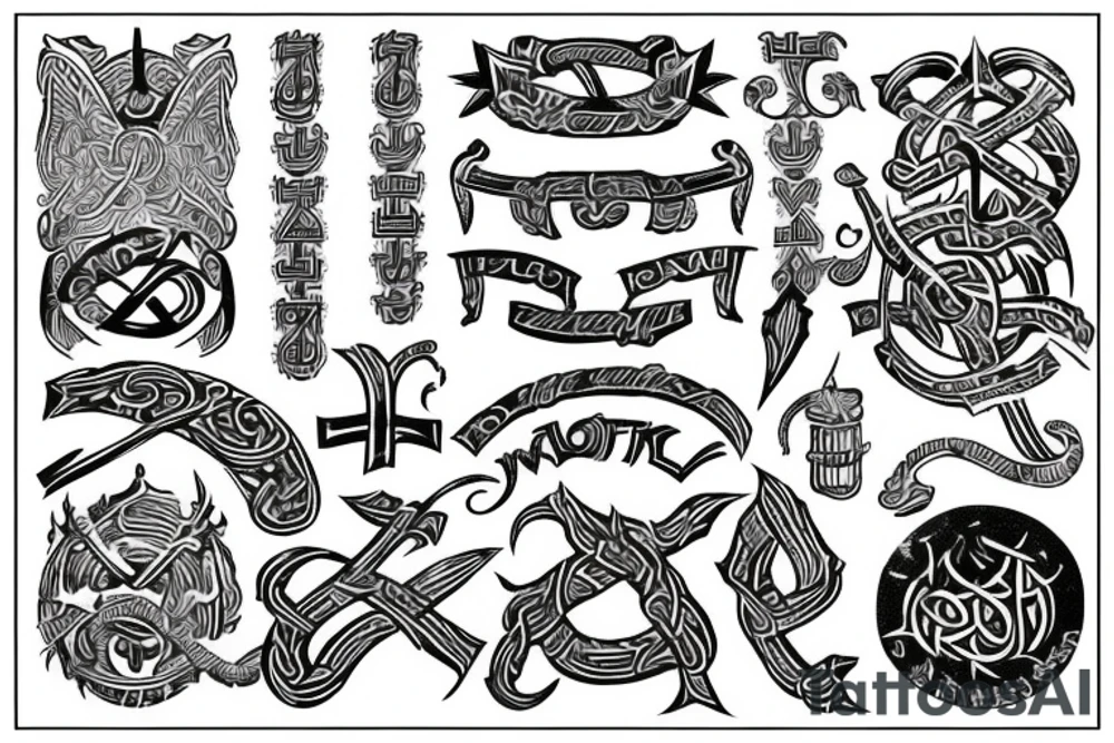 Scandinavian rune's tattoo idea