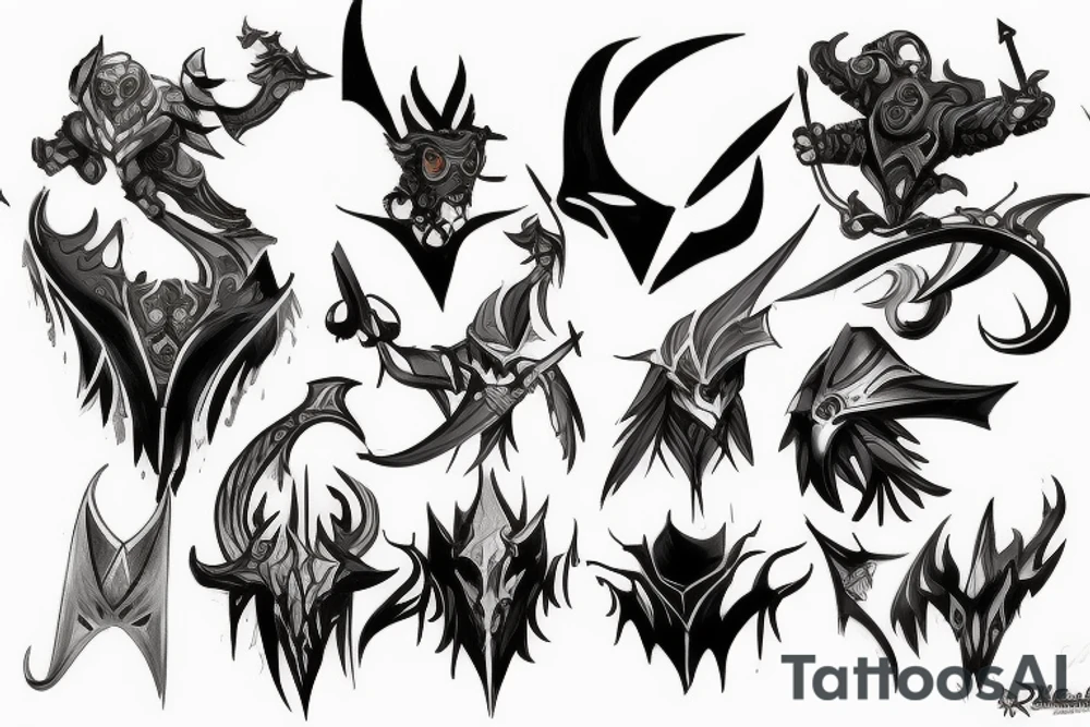 dota 2 tattoo idea