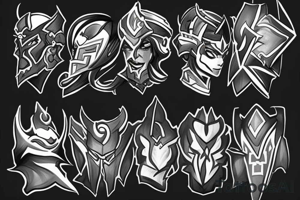 dota 2 tattoo idea